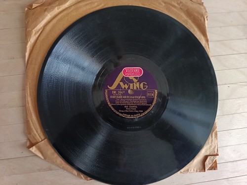 Disque tours swing kenny - disque, 78