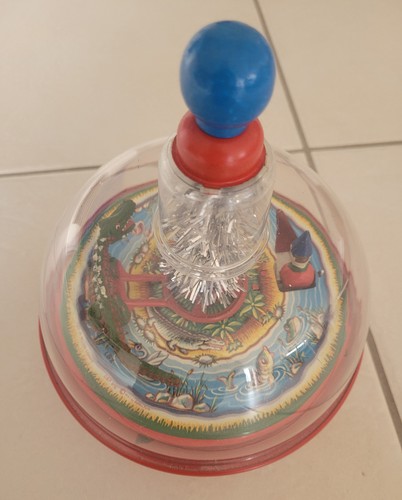 Toupie ancienne lbz - toupie, tole