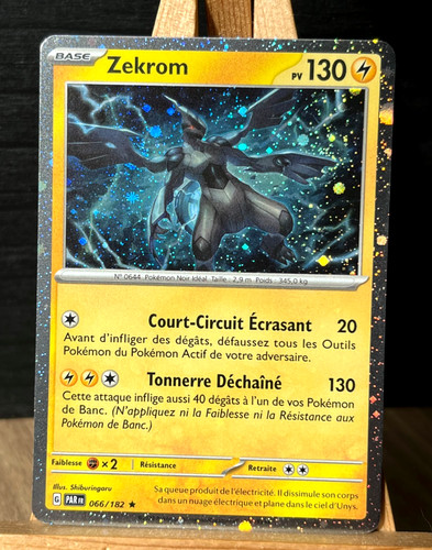 Carte pokémon zekrom swirl - carte,