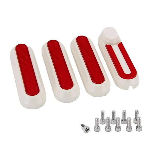 Catadioptrique blanc avec
