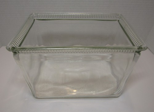 Antique clear glass wet - clear,