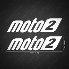 Kit 2 stickers MOTOGP 15 cm