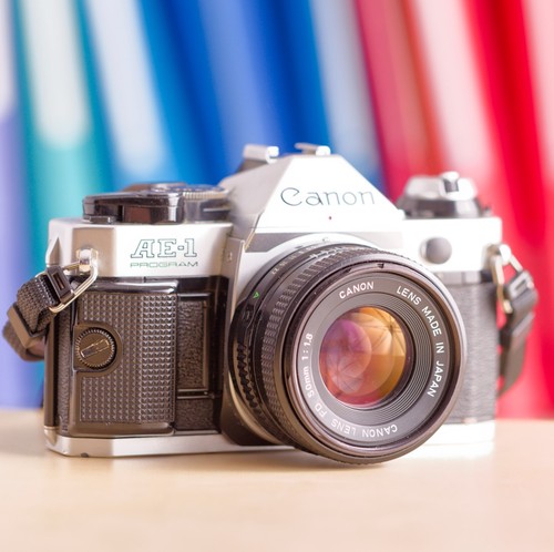 Canon program 50mm - ae-1, +