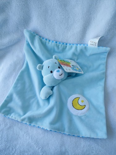 Doudou ours bleu - ours, lune
