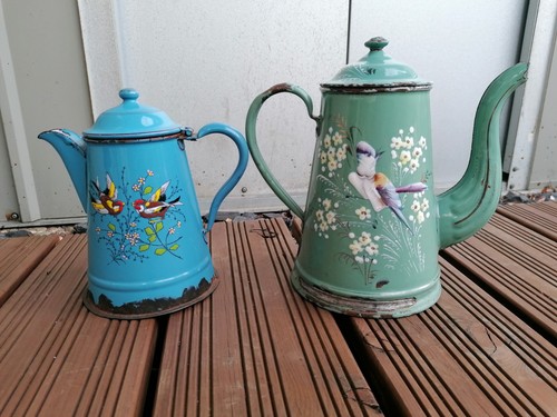 Lot cafetière émaillée - de,