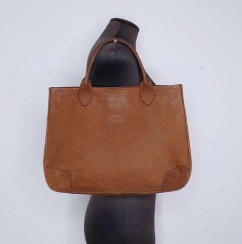 Sac longchamp cuir marron - sac,