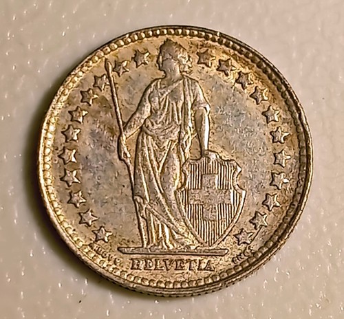 Suisse franc 1952 - b,