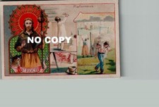 Chromo Chicory A LA BERGERE BONZEL - Religion: SAINT ROCH Whitened Ceiling