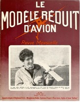 MRA N°358 PLAN: TEAM RACER F.A.I 2.5cc GRIFFON III B / HI-PIE RADIO GLIDER