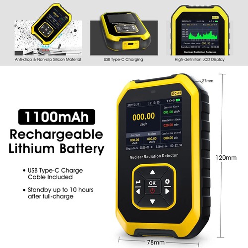Portable geiger counter - portable,