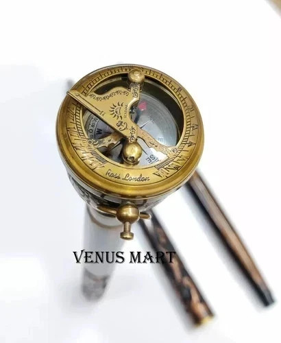 Ancien bâton marche en - ancien, de