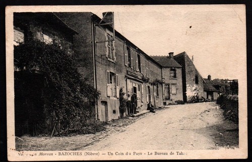 Cpa bazoches 58 un - --, coin