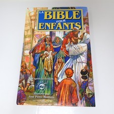 La Bible pour Enfants Société Biblique Française 2000 HC French Religion Livre