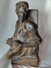 STATUE PELOTARI CHISTERA