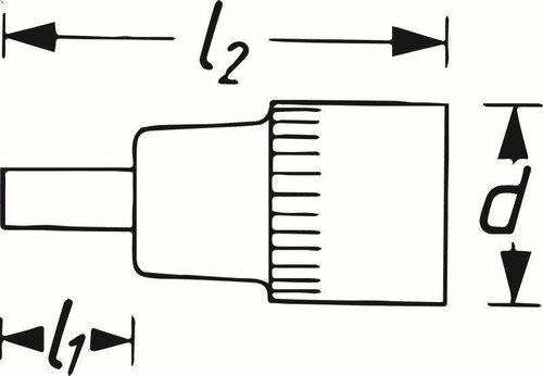 Douille choc hazet 990 - douille, 990-6