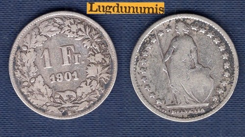 Suisse franc 1901 ii - suisse,