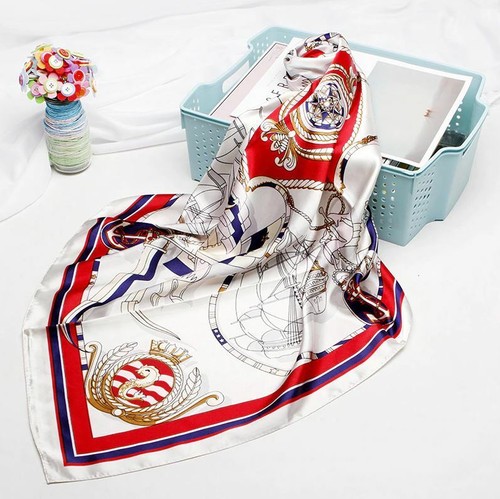 Foulard carré mode - pour, femme