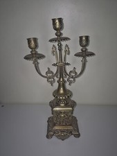 chandelier en bronze deux branches ancien