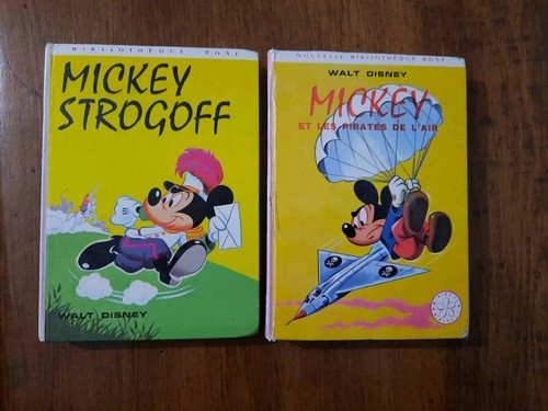 Livres mickey bibliothèque - livres,
