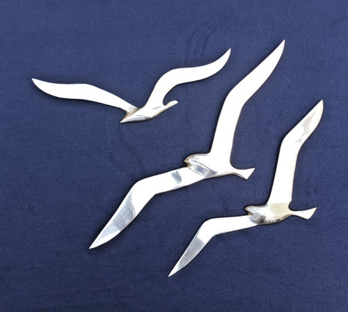 Lot oiseaux en laiton - lot,