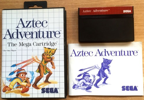 Aztec adventure complet sega - adventure,