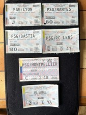 12 TICKETS MATCH FOOTBALL PARIS PSG