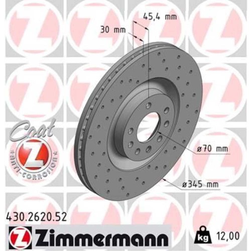 Zimmermann disque frein - zimmermann,
