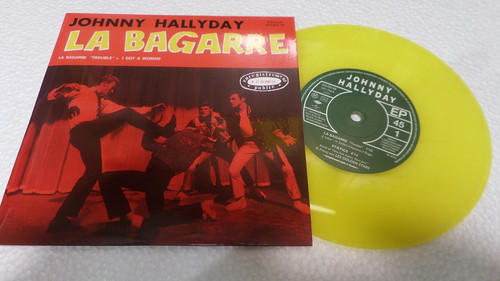 45t johnny hallyday bagarre - hallyday, la