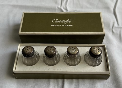 Christofle coffret salières - coffret,