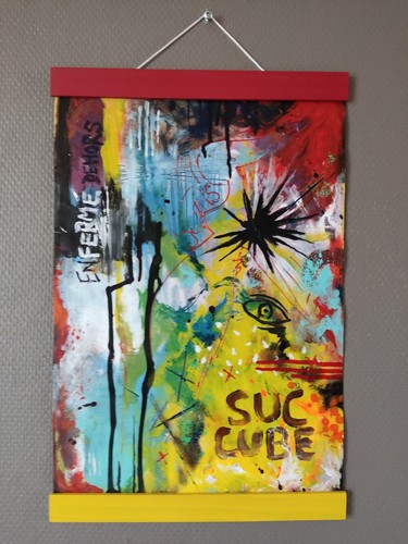 Peinture abstraite succube - abstraite,