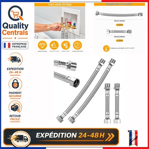 Tuyaux flexibles plomberie - , 3/8