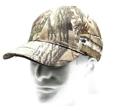 Coleman Realtree Camo Hat Strap-back Lighted Flashlight Baseball Cap Outdoors
