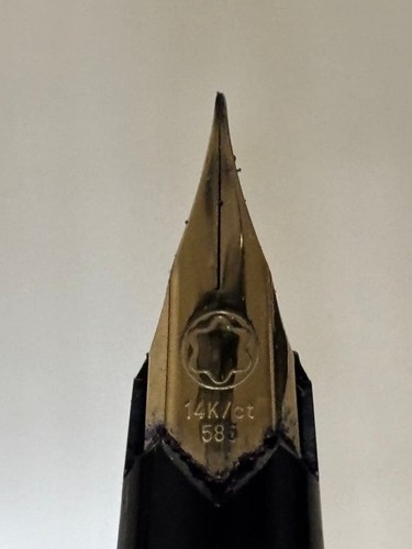 Stylo plume montblanc 14k 585 - montblanc,
