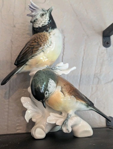 Vtg karl ens porcelain bird - vtg,