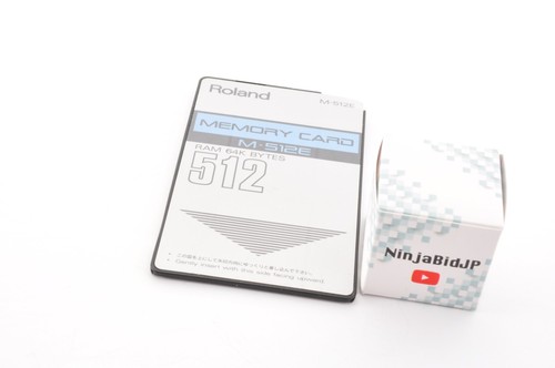 Carte mémoire roland - roland, m-512e
