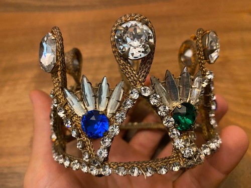 Couronne fil argenté - couronne,