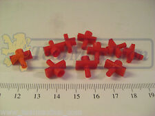 Jeu de 10 agrafes enjoliveurs