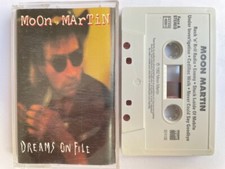 moon martin dreams on file cassette audio tape k7 54
