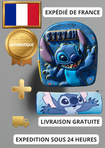 Sac dos enfant stitch - à,