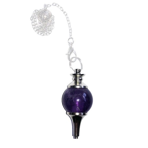 Pendule améthyste boule - améthyste,
