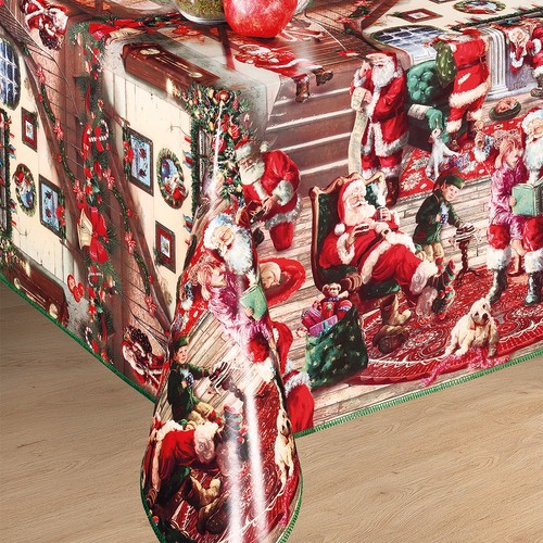 Nappe noël toile cirée - de,