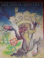 album of 300 chromos les jolies contes N.P.C.K 1949