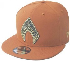 New Era Aquaman Rouille Orange Snapback Cap 9Fifty 950 DC Comics Basecap
