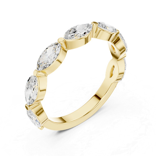 Bague diamant marquise