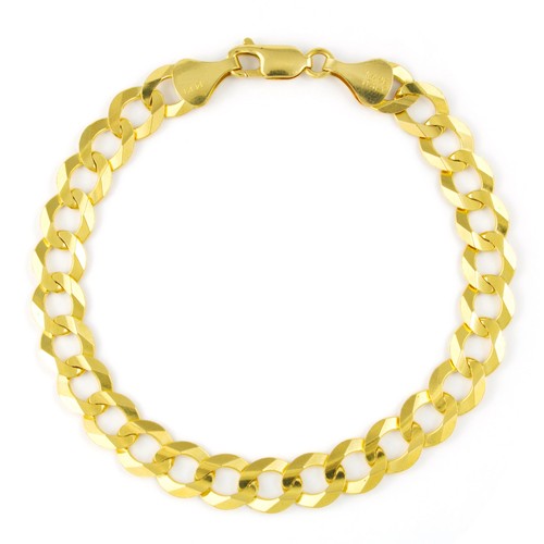 14k jaune massif - jaune, 2.5mm-12mm