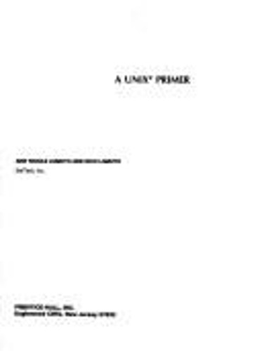 Unix primer livre de cours - primer,