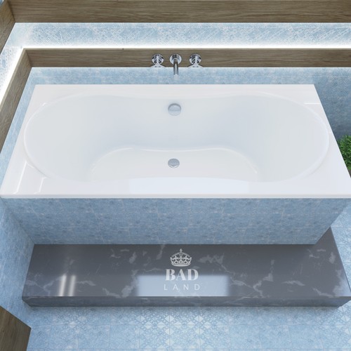 Baignoire rectangulaire 180x80 - baignoire,