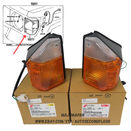 Paire clignotants avant - de,