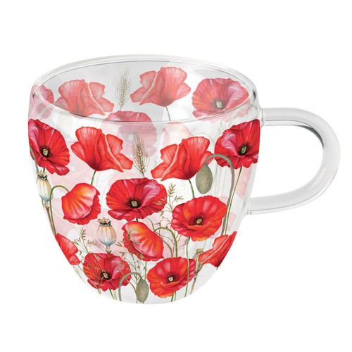 Tasse thé verre double - à,