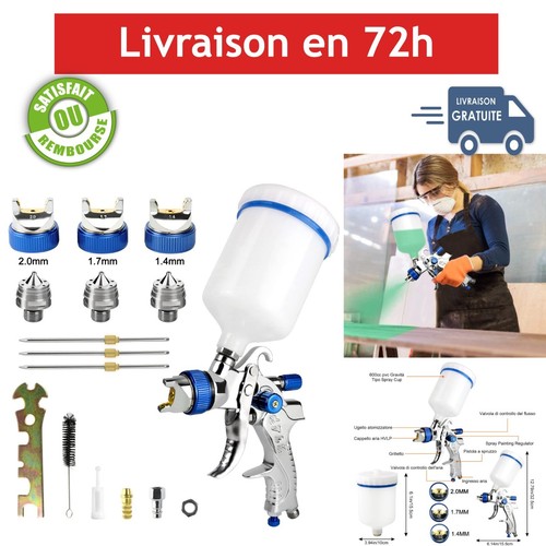 Pistolet peinture hvlp - pistolet, à